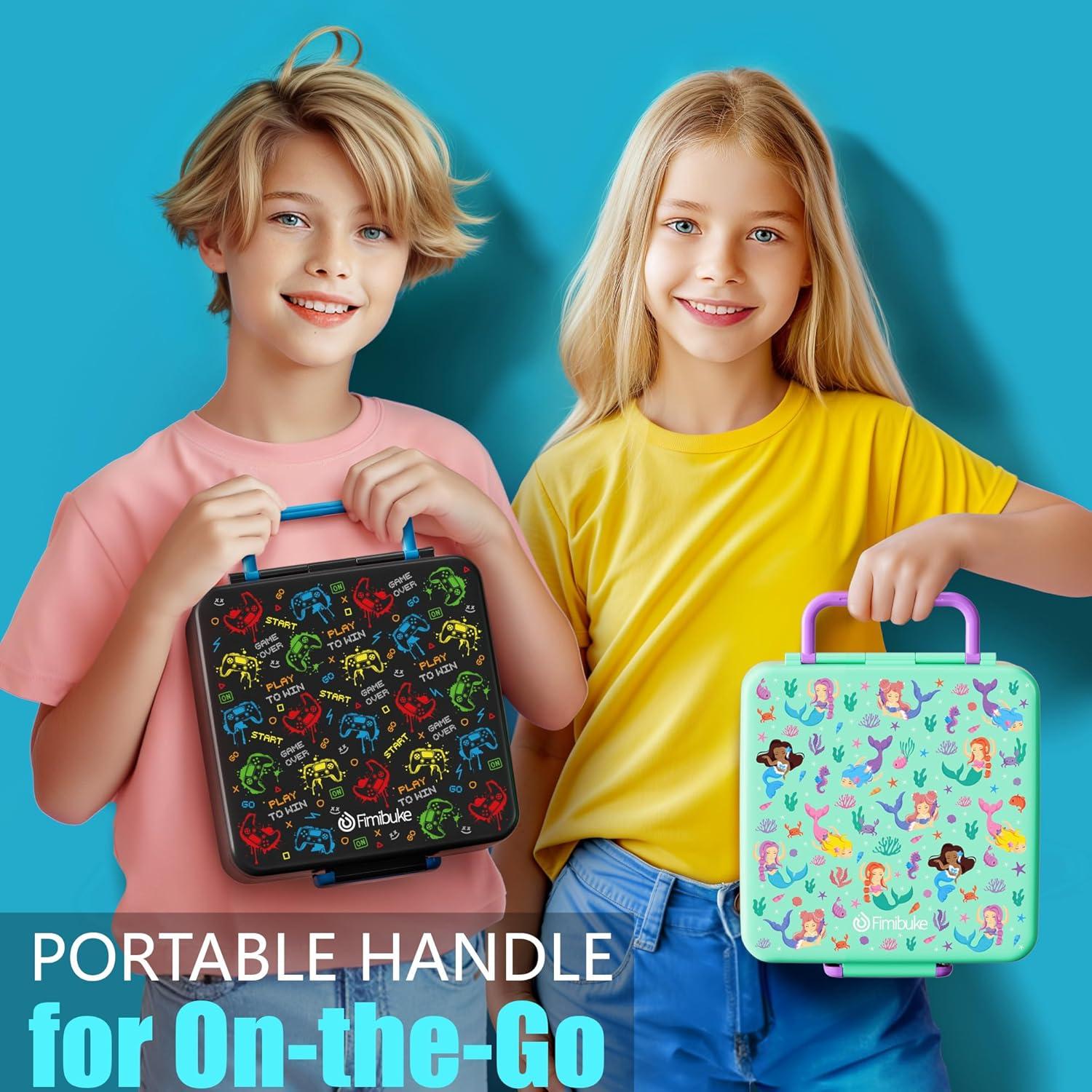 Caja Bento Fimibuke 1774ml con Termo y Utensilios