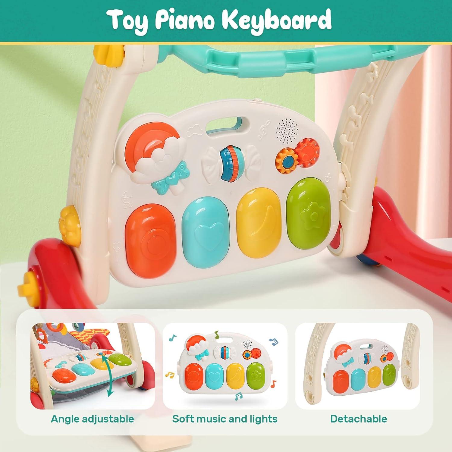 Alfombra de Juego Musical Cute Stone 80x50cm para Bebés