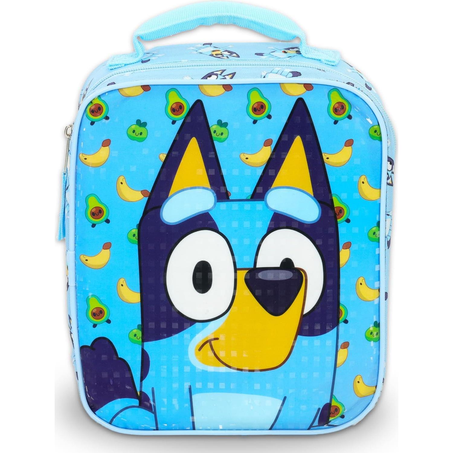 Caja de Almuerzo Aislada Bluey para Niñas + Botella de Agua