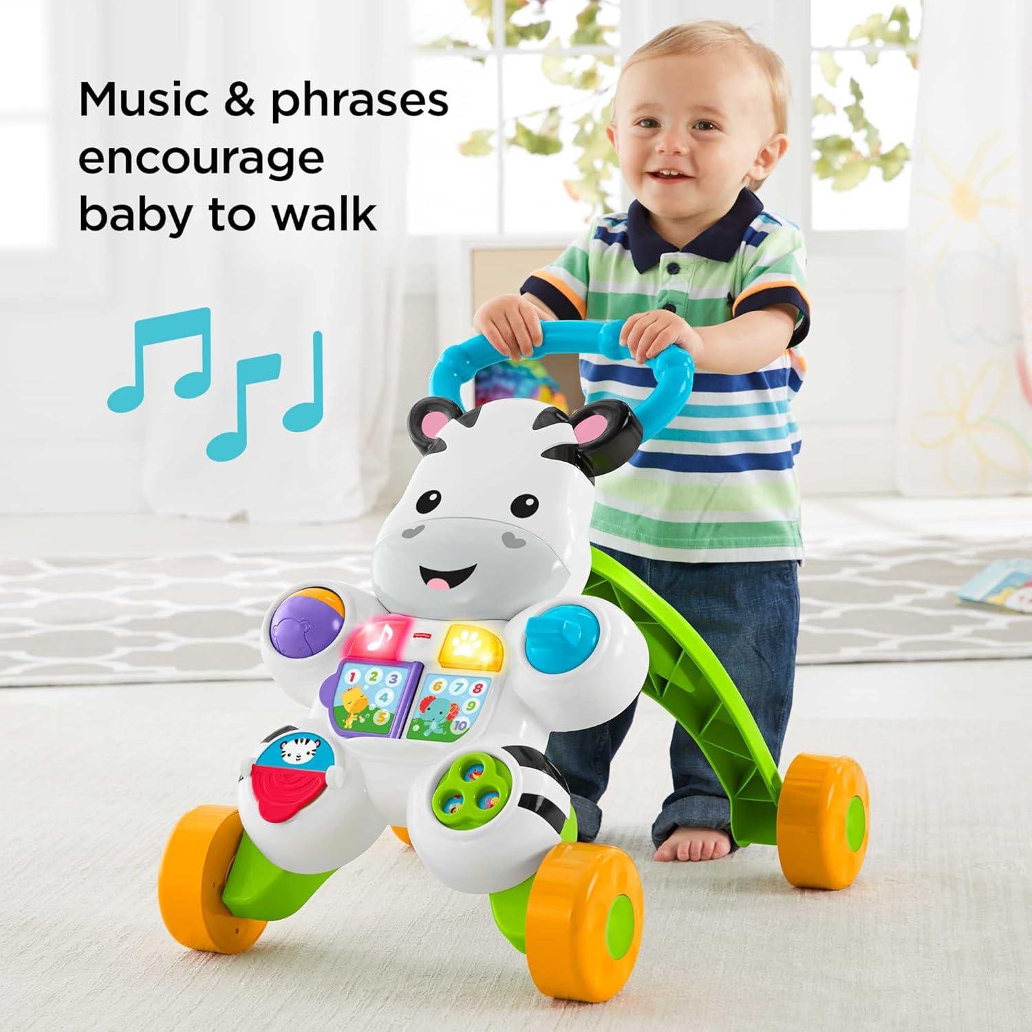 Caminante Musical Fisher-Price Cebra para Bebés 6+ Meses