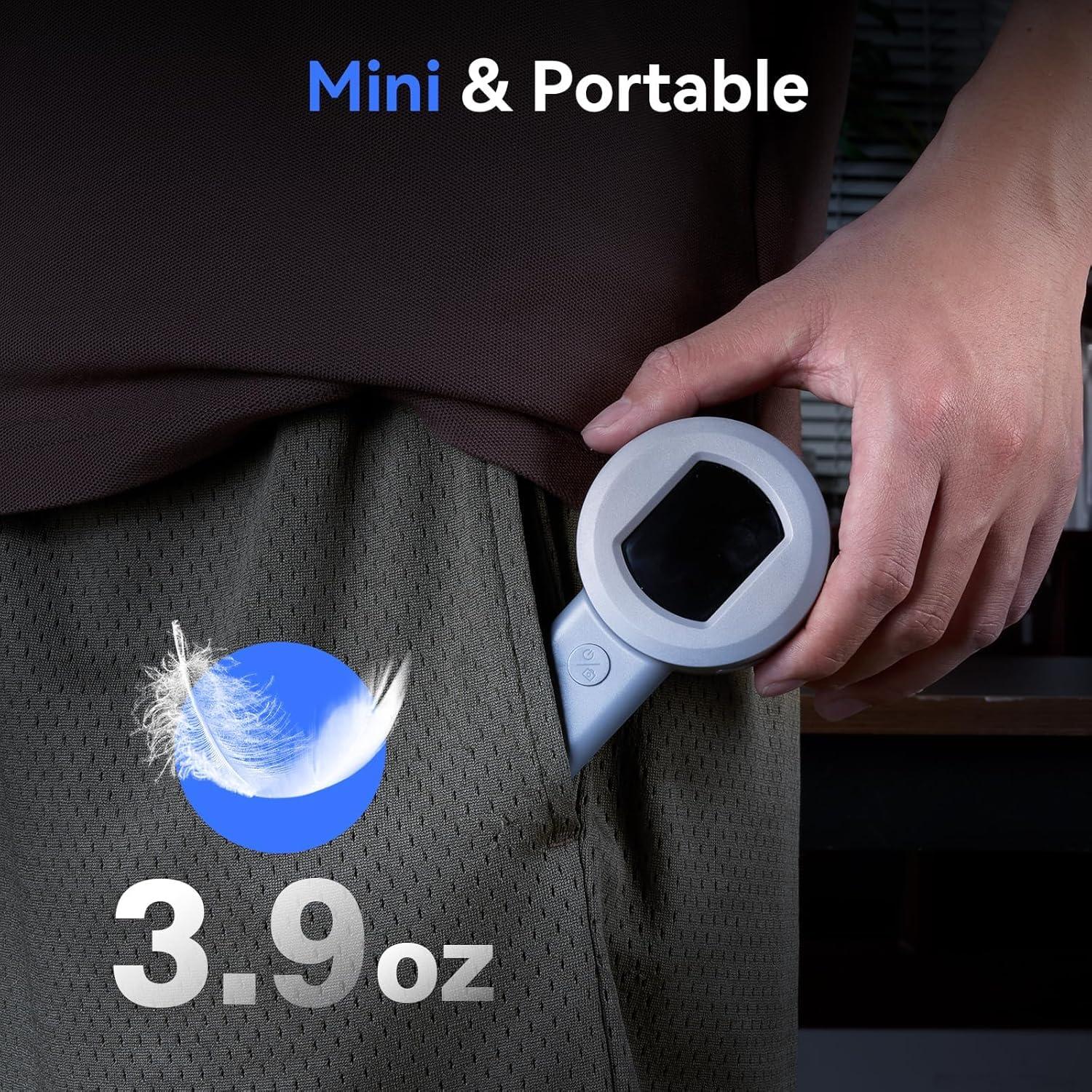 Microscopio digital TOMLOV P10 con pantalla 2" y 100X