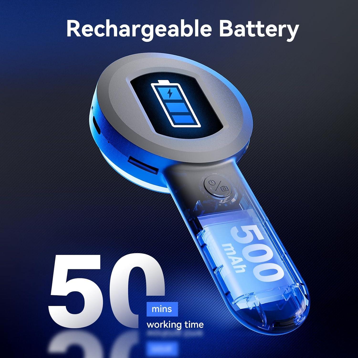 Microscopio digital TOMLOV P10 con pantalla 2" y 100X