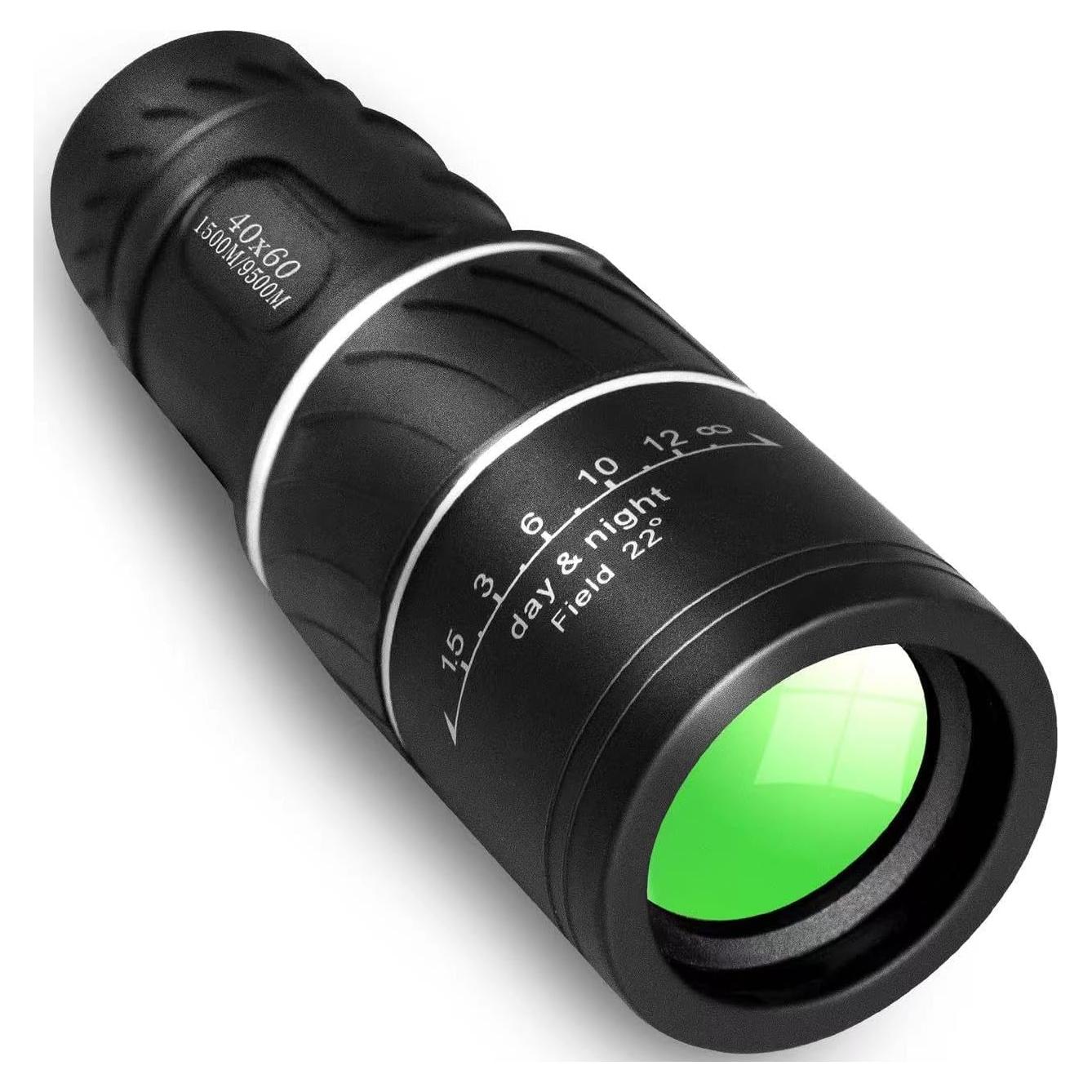 Telescopio Monocular HDAJY 40x60 Portátil para Observación