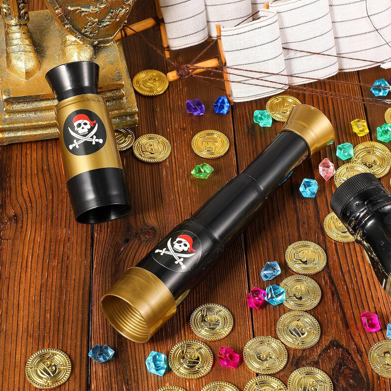 Telescopios Pirata Gejoy 2 Piezas Ajustables de Plástico