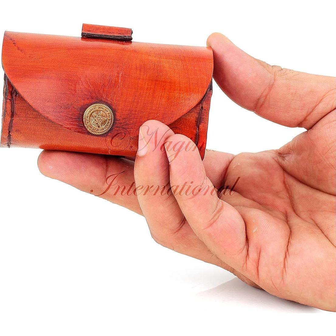 Telescopio de mano Nagina de latón 15 cm con bolsa