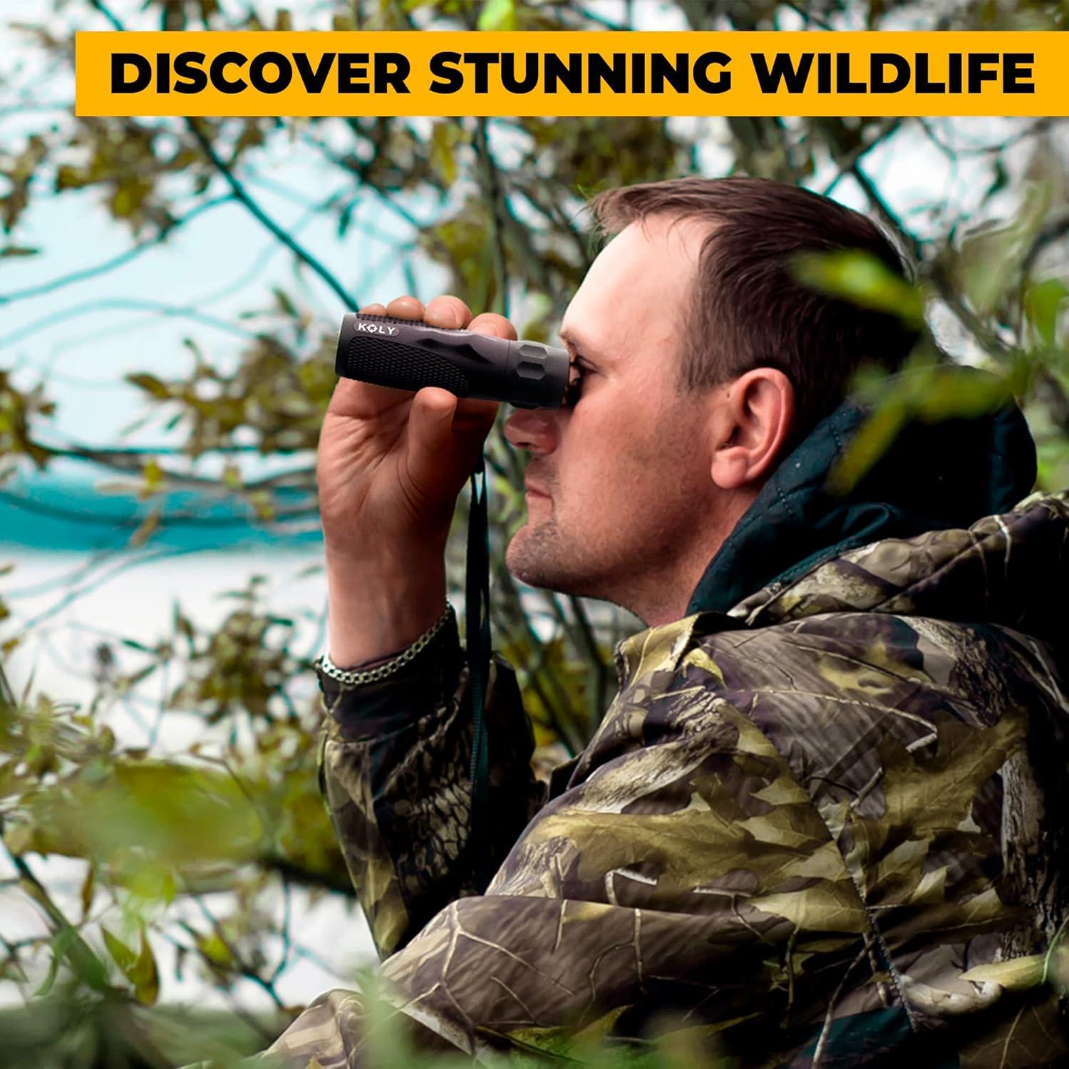 Telescopio Monocular Koly BAK-4 10x25 Compacto Resistente