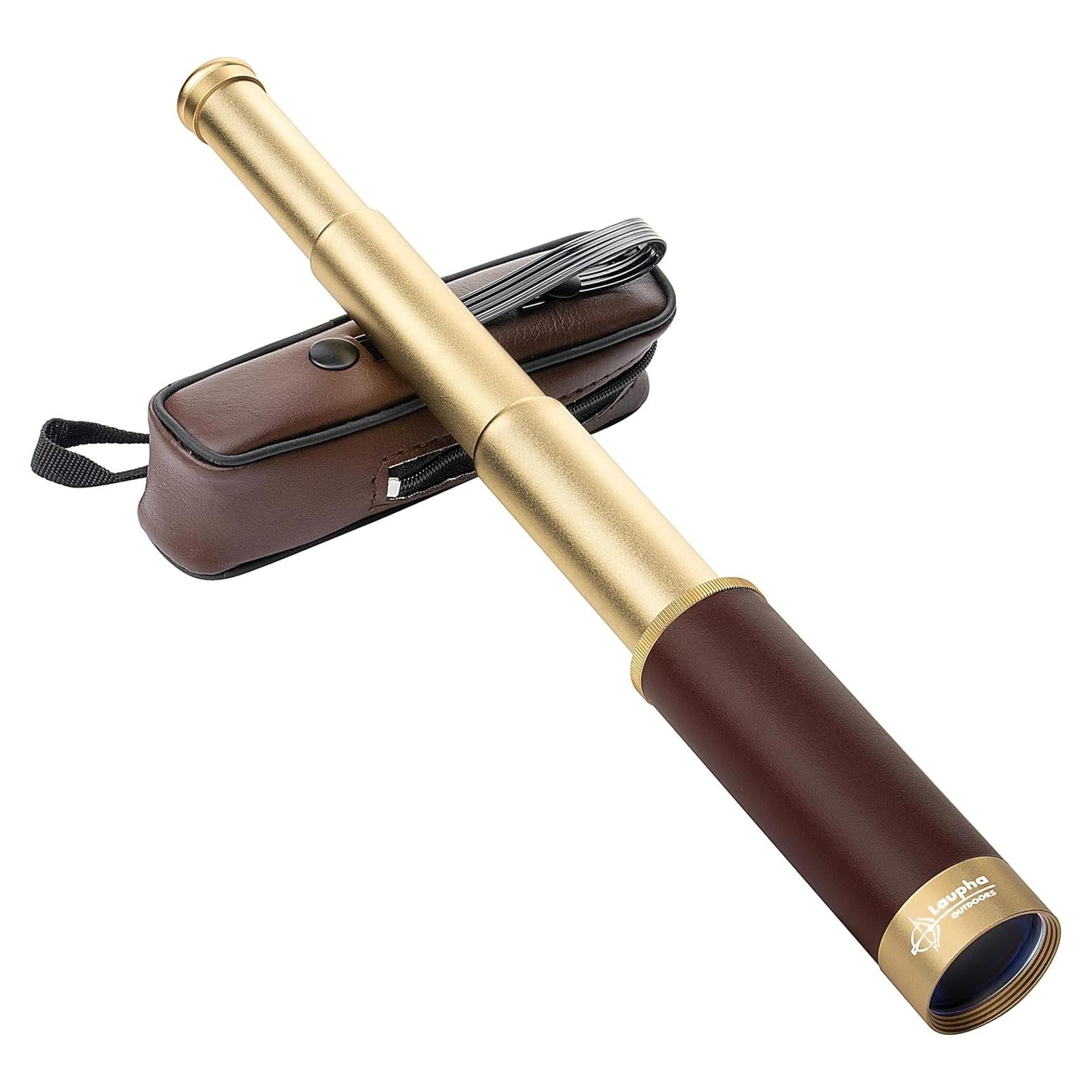 Telescopio Pirata Retro Laupha 25x30 Monocular Plegable
