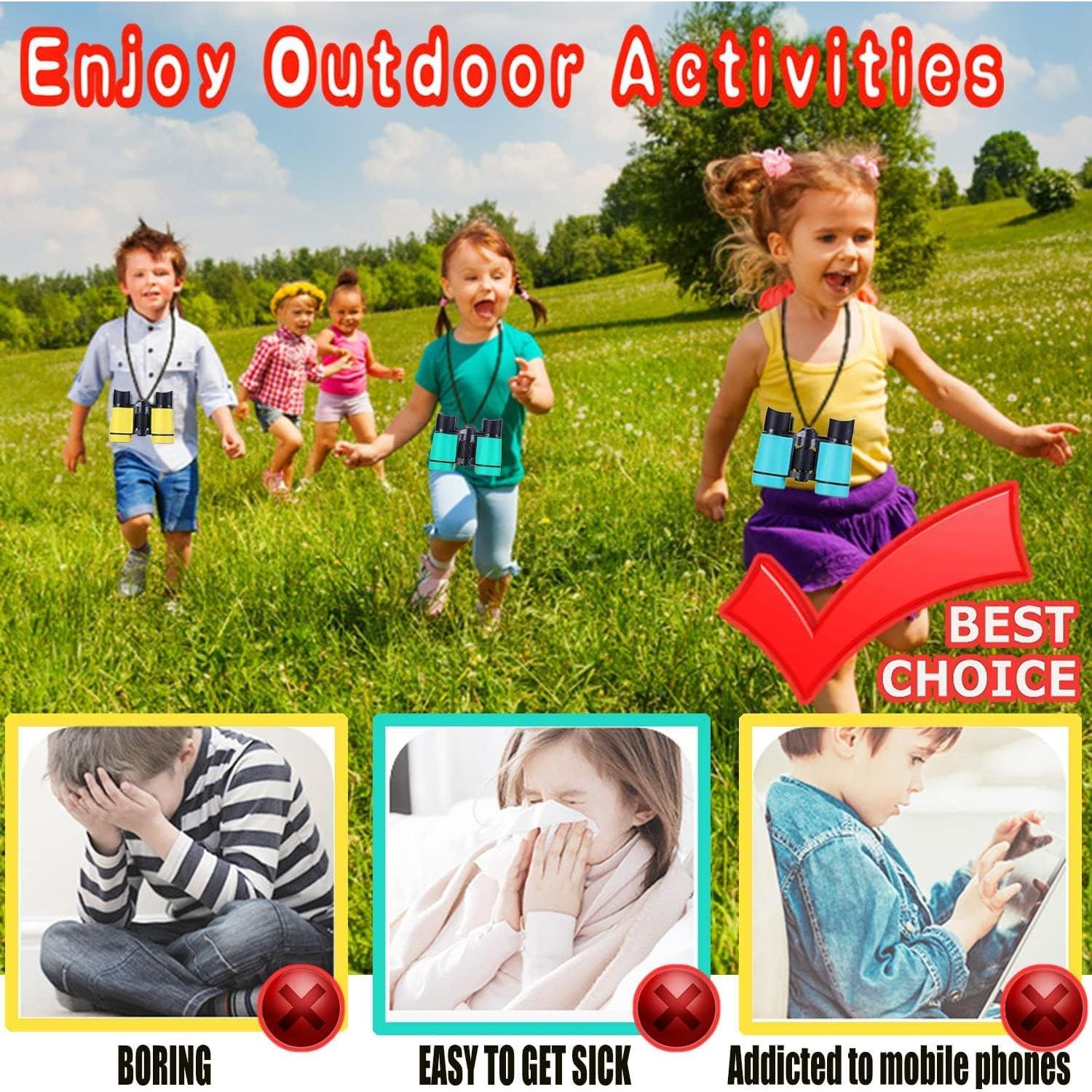 Binoculares para Niños MiniJOY 4x30mm Plegables Azul