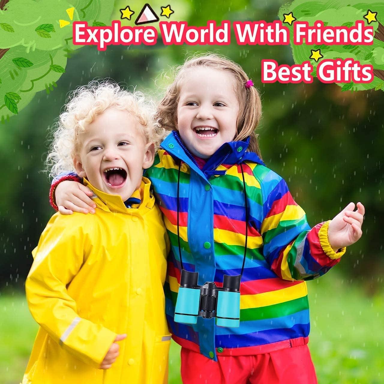 Binoculares para Niños MiniJOY 4x30mm Plegables Azul