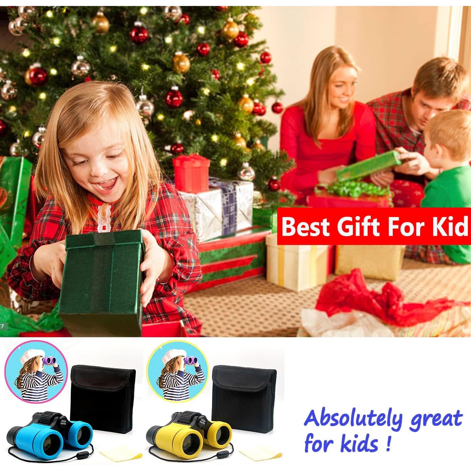 Binoculares para Niños MiniJOY 4x30mm Plegables Azul