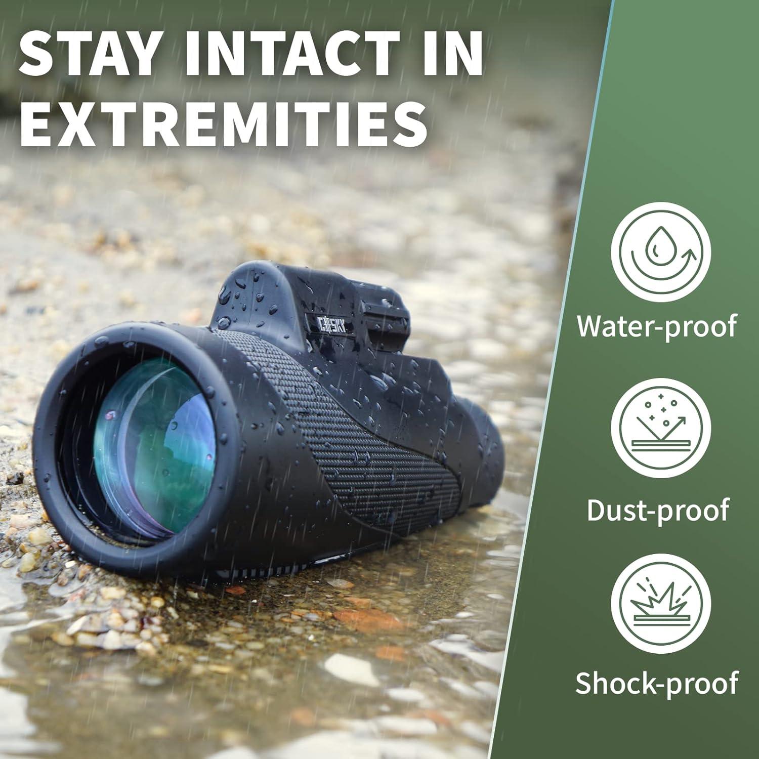 Telescopio Monocular Gosky Titan 12X50 Impermeable