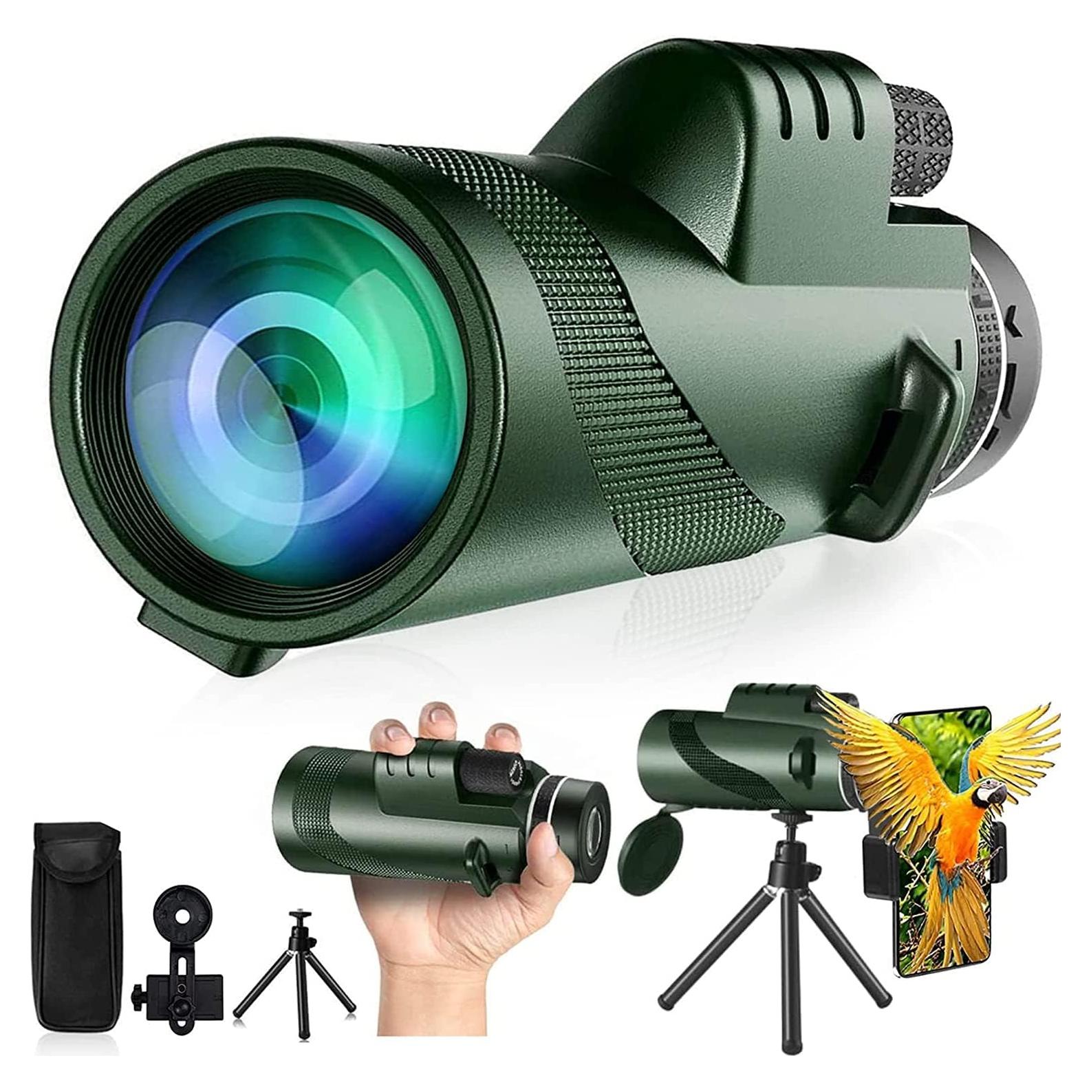 Monocular Telescopio 80x100 PhysioPhyx Alta Definición