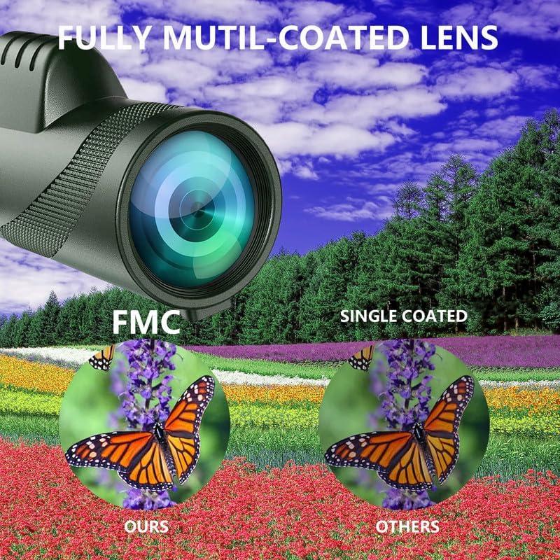 Monocular Alta Definición 80x100 Meonddizio con Trípode