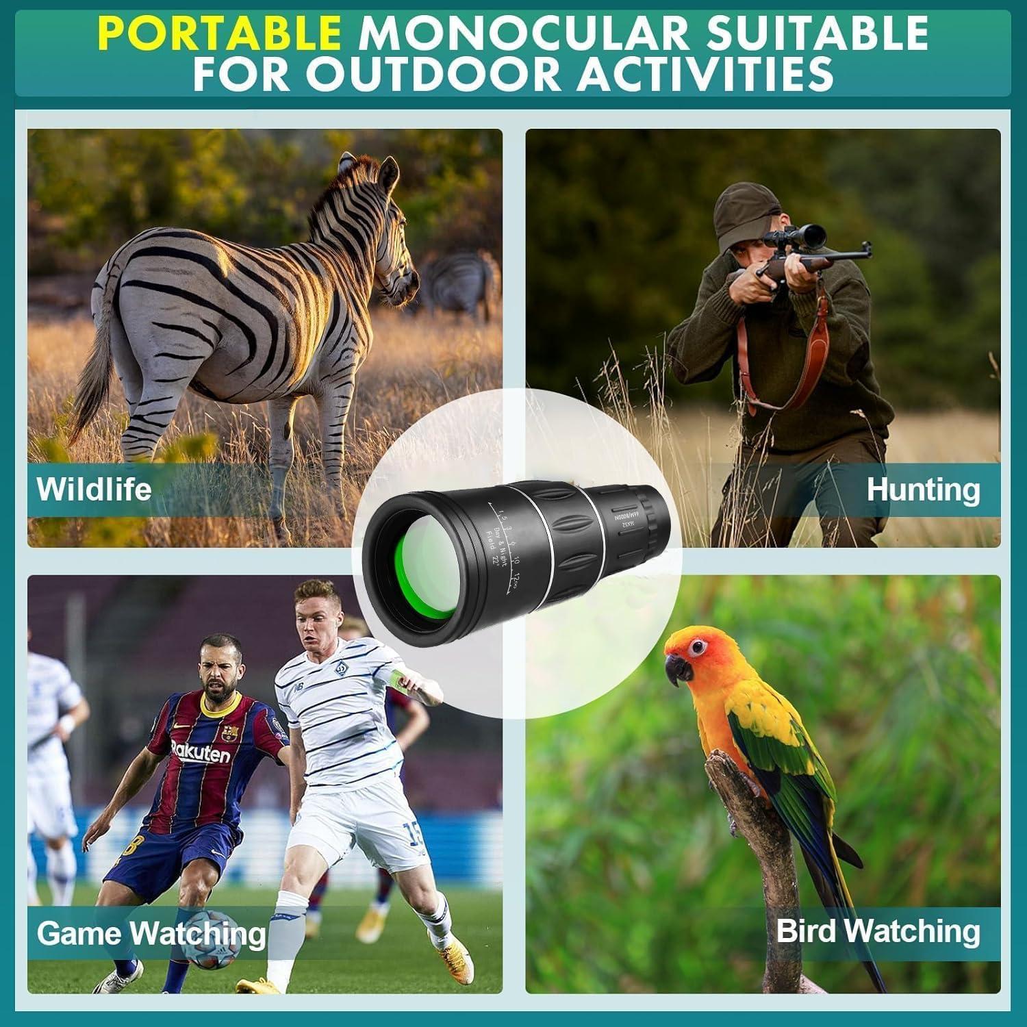 Telescopio Monocular Mini 6X42 ELGOTAN HD Impermeable