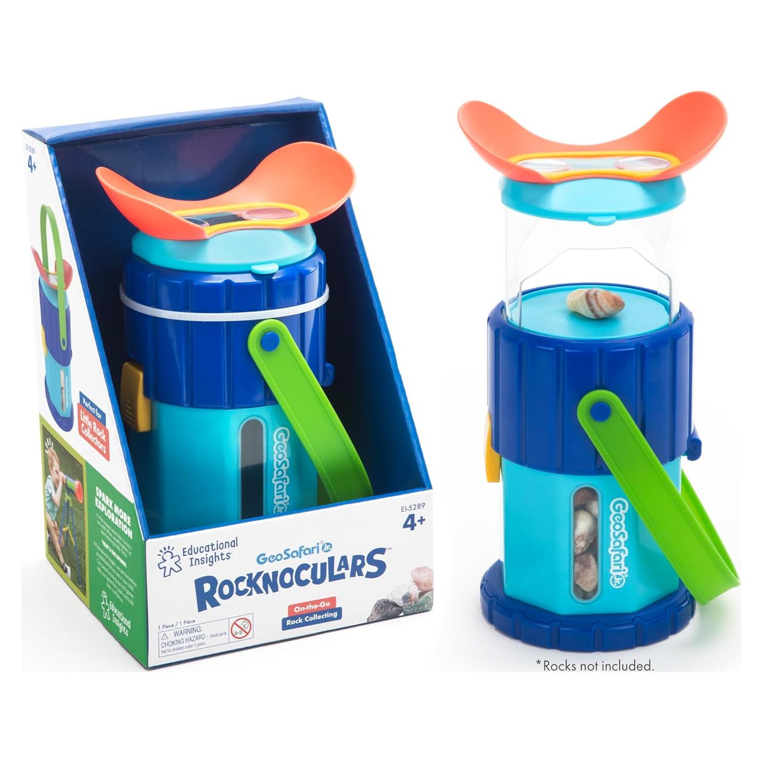 GeoSafari Jr. Rocknoculars - Microscopio de Rocas 3x