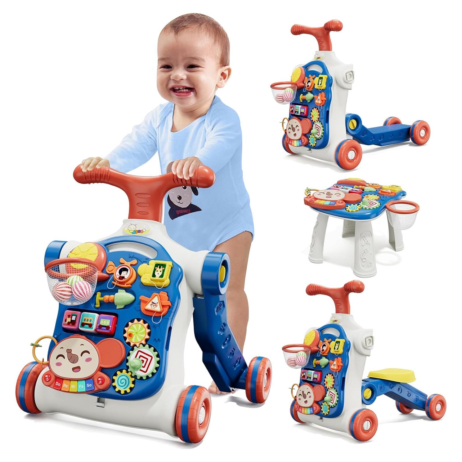 Caminador 5 en 1 HYES para bebés con actividades educativas