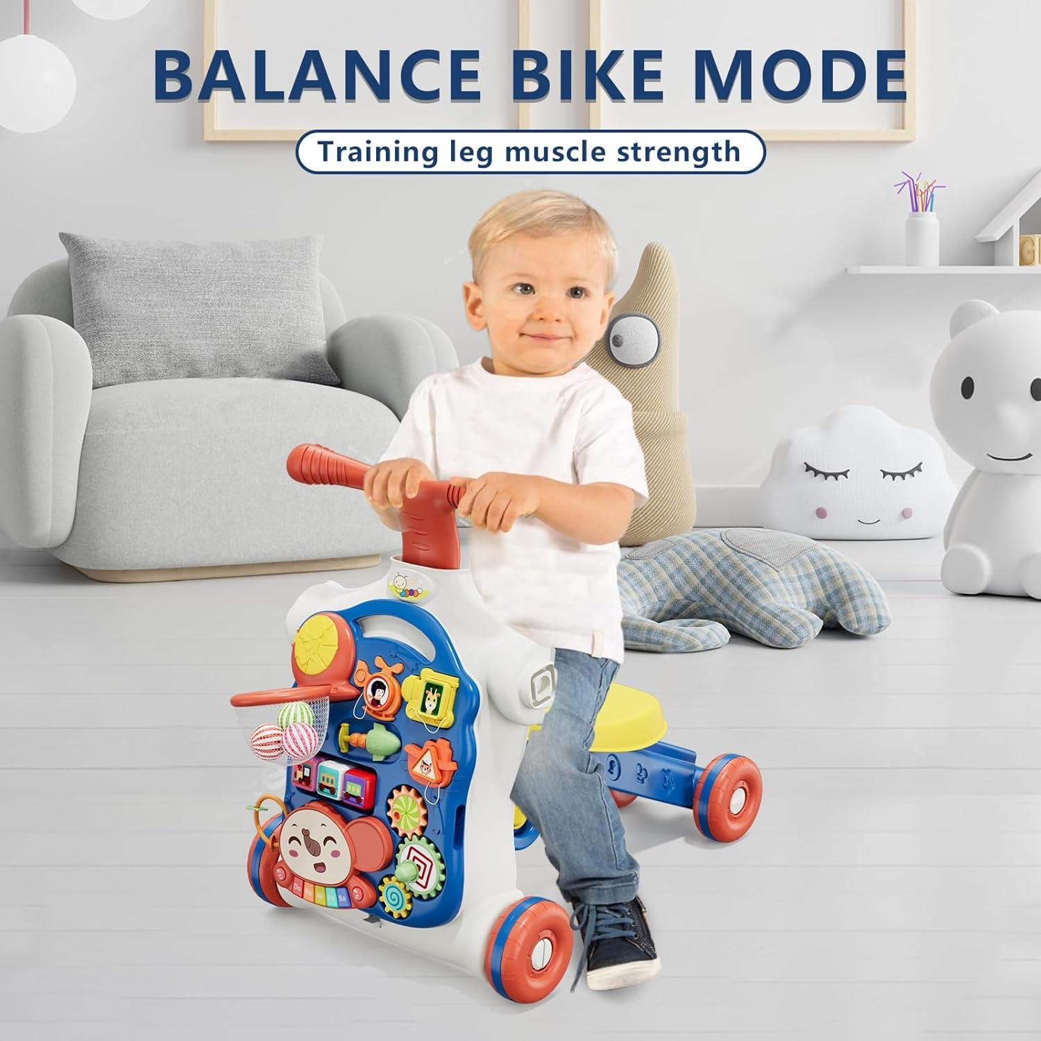 Caminador 5 en 1 HYES para bebés con actividades educativas