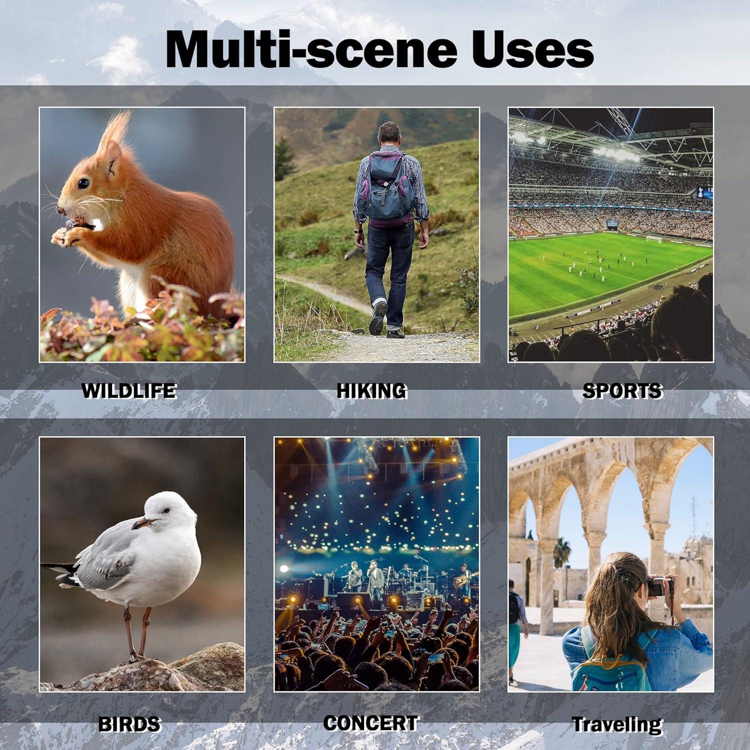 Telescopio Monocular Astromania 8x42 HD Impermeable