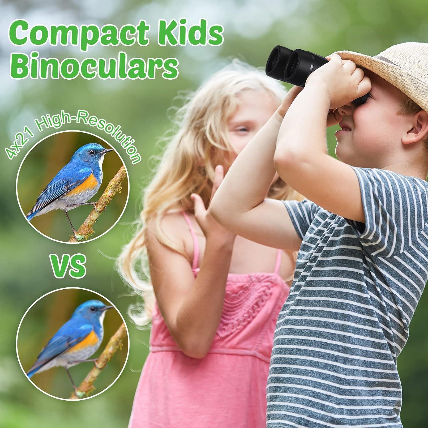 Paquete de 18 Binoculares para Niños Yeaqee 4x30mm