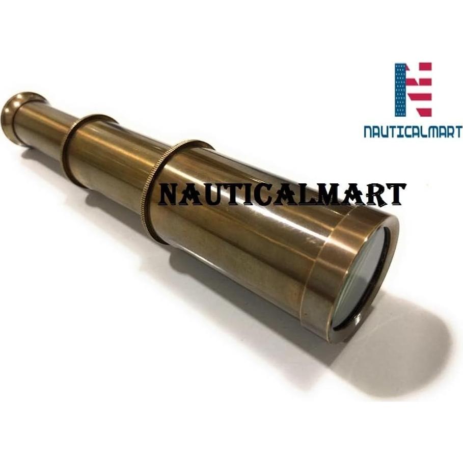 Telescopio Náutico NauticalMart 15,24 cm Antiguo con Estuche