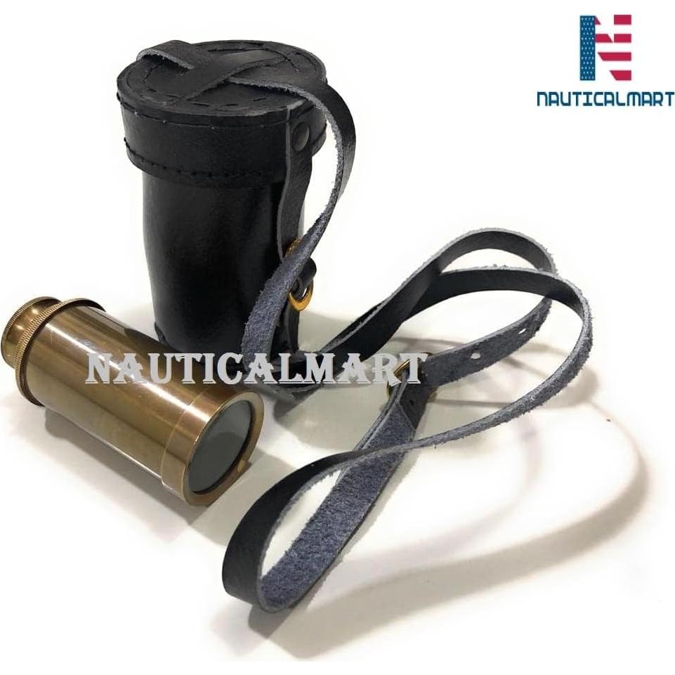 Telescopio Náutico NauticalMart 15,24 cm Antiguo con Estuche