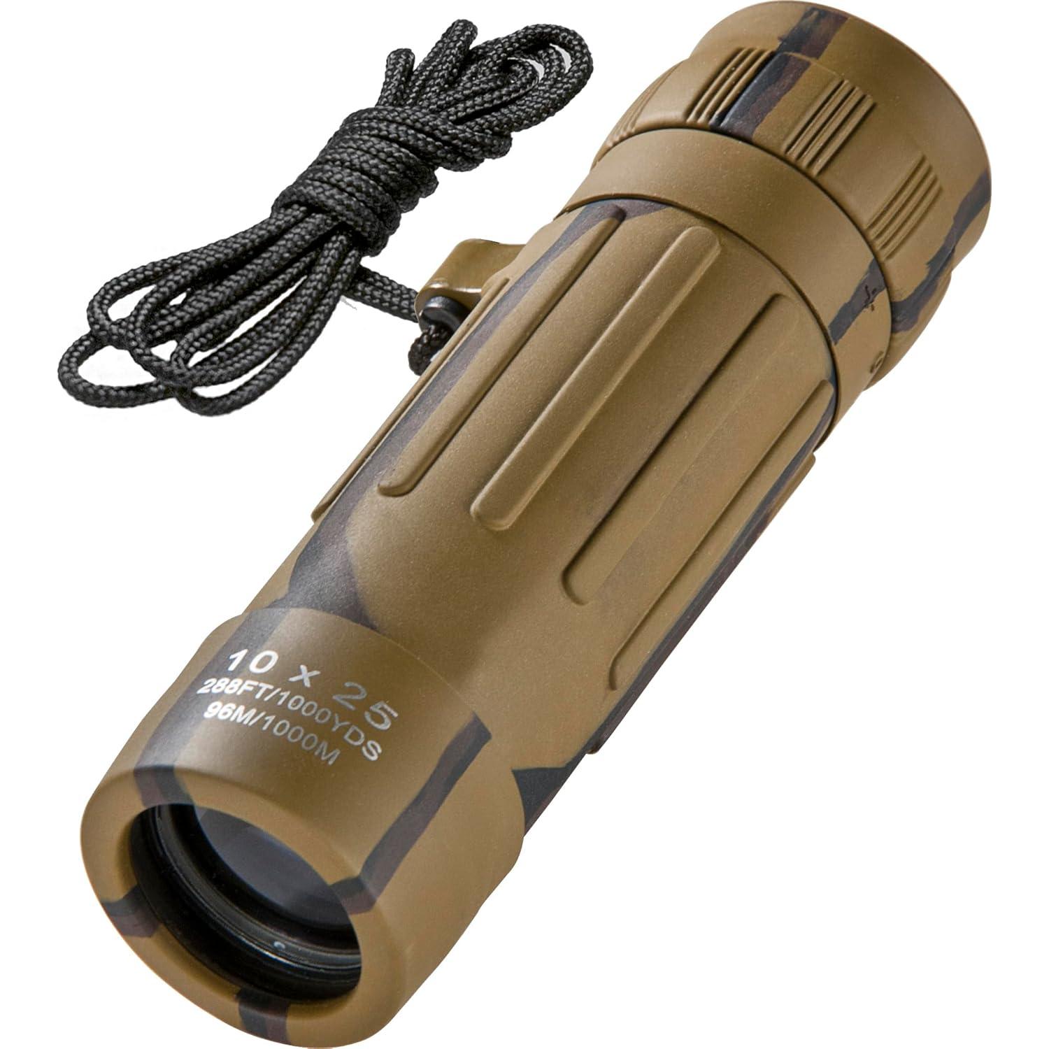 Monóculo Compacto Barska Vista Lucida 10x25 Antideslizante