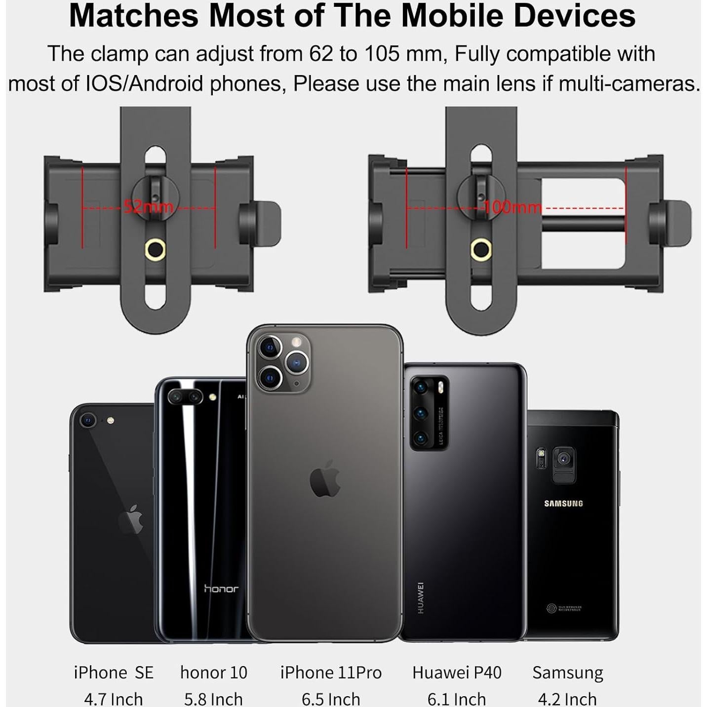 Adaptador Universal para Teléfono Eyeskey - Compatible con Binoculares y Telescopios