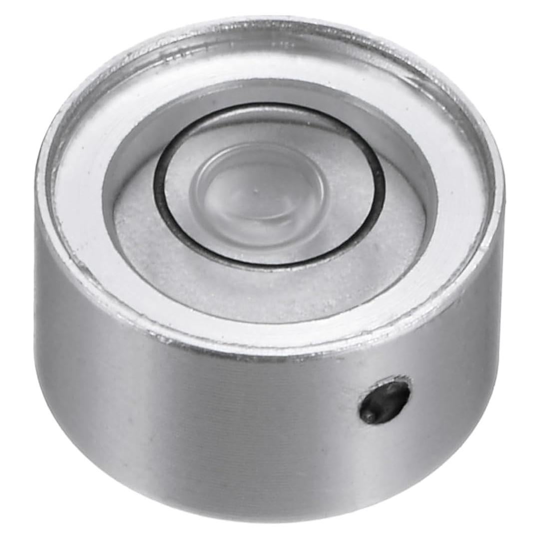 Nivel de Burbuja Circular HARFINGTON 13mm Metal Plata