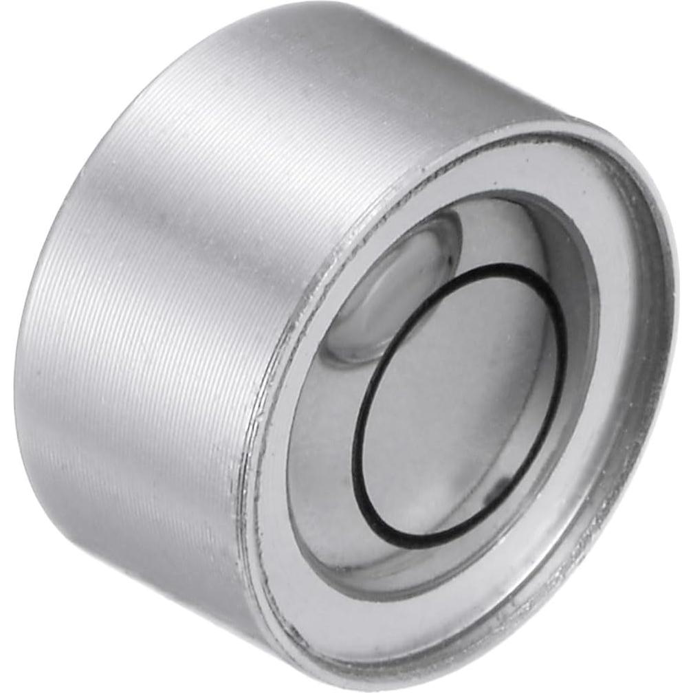 Nivel de Burbuja Circular HARFINGTON 13mm Metal Plata