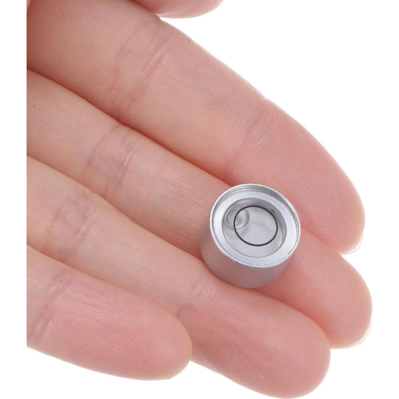 Nivel de Burbuja Circular HARFINGTON 13mm Metal Plata