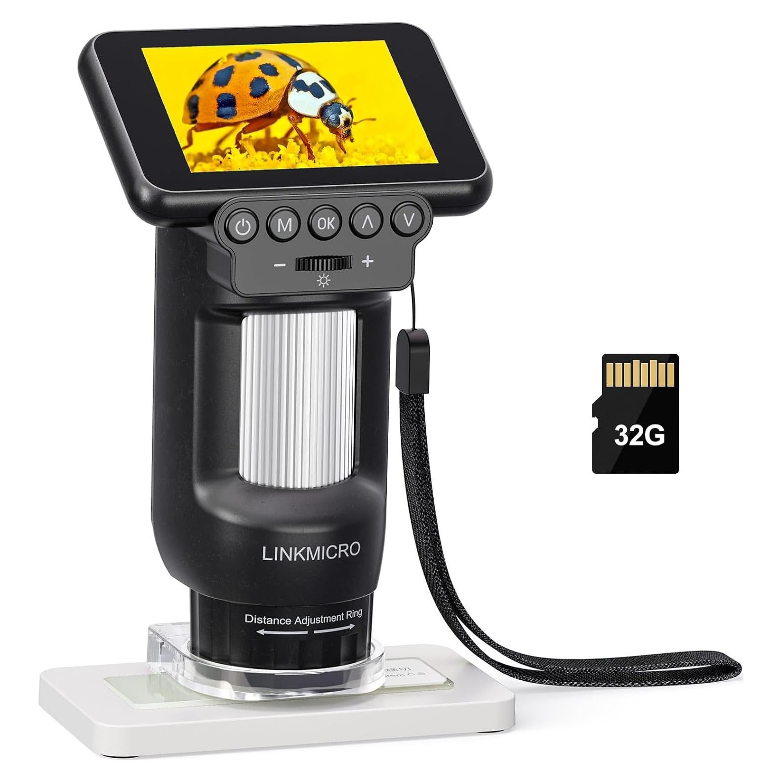 Microscopio Digital Portátil LINKMICRO LM013 120x 2.8"