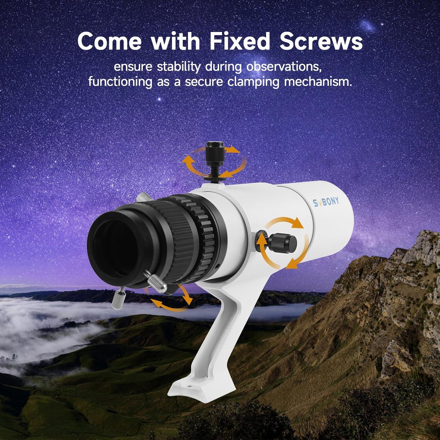 Telescopio Guía SVBONY SV198 50mm Focador Helicoidal