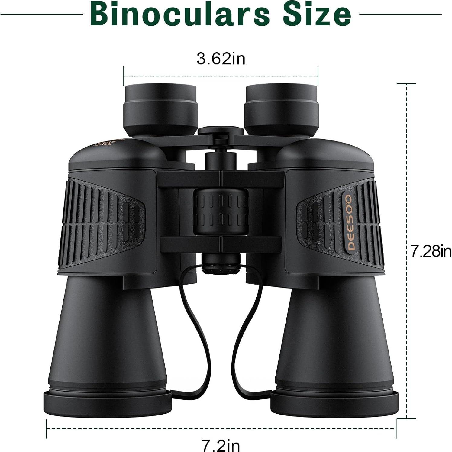 Binoculares Deesoo 20x52 HD para Observación de Aves