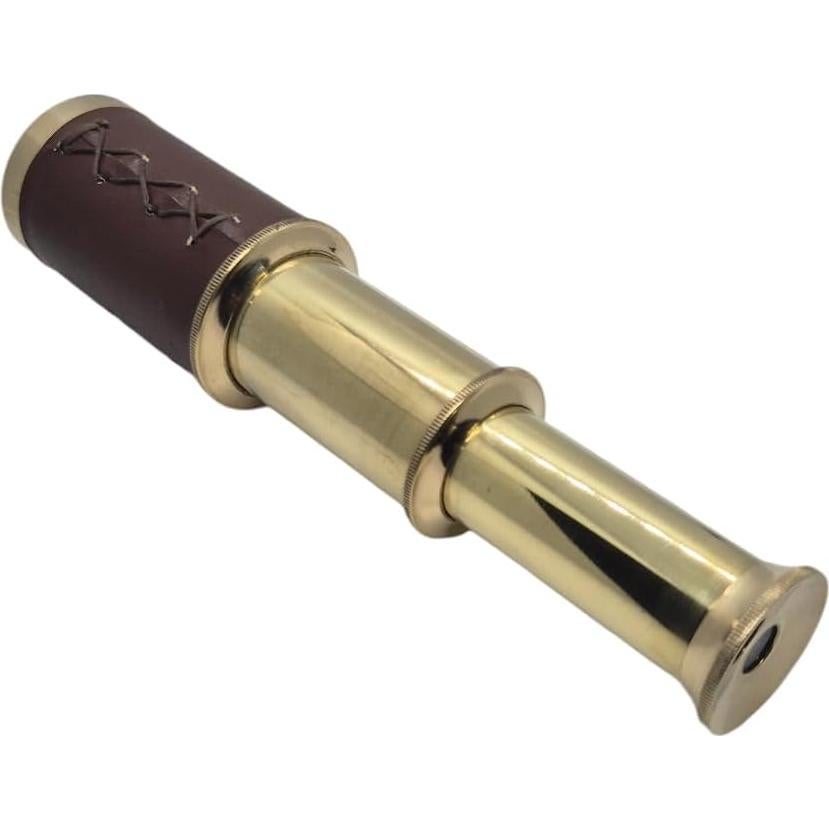 Telescopio de Bronce Plegable Prime Nautical 15 cm