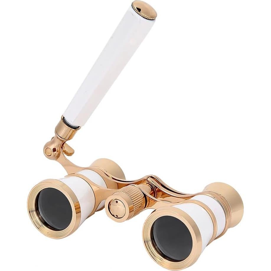 Binoculares de Ópera Yosoo 3X25 Compactos Vintage con Bolsa