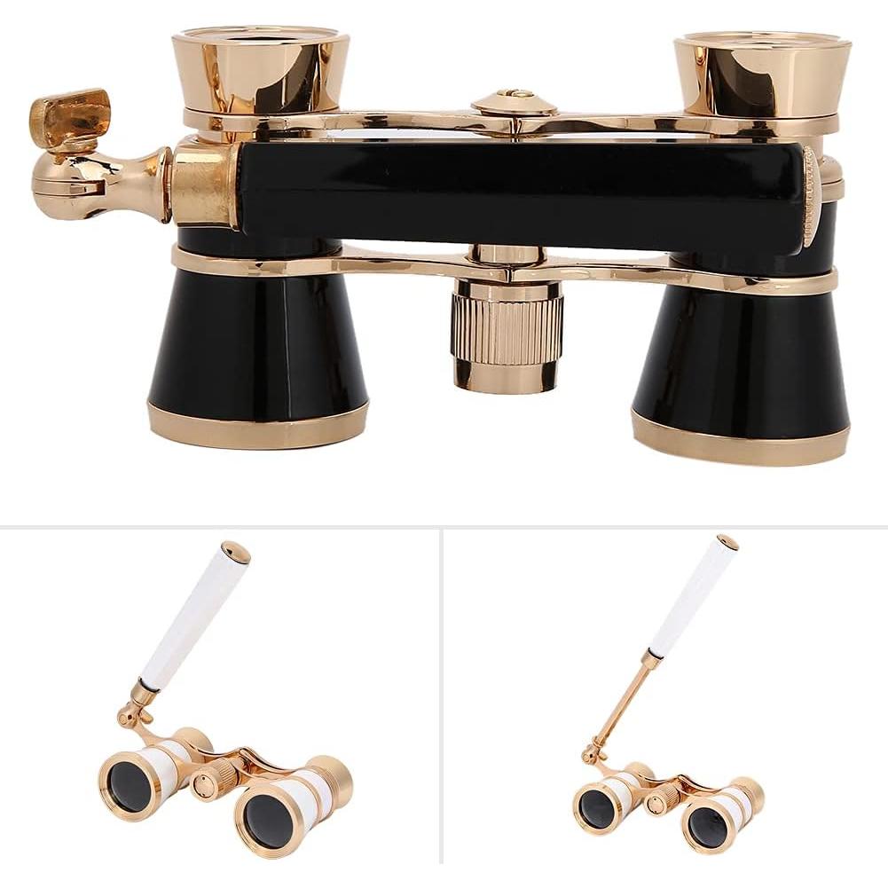 Binoculares de Ópera Yosoo 3X25 Compactos Vintage con Bolsa