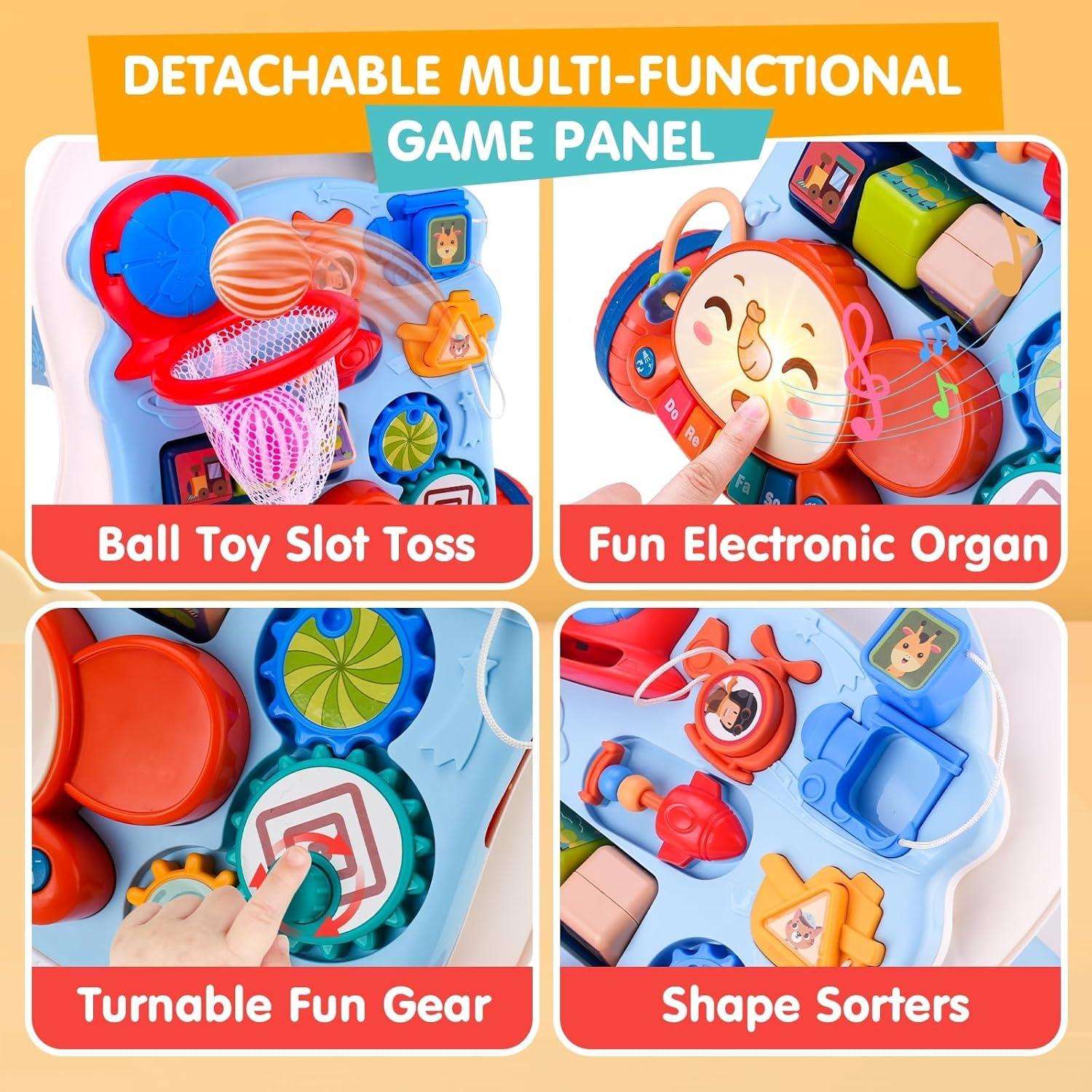 Andador 3 en 1 para Bebés N6038 con Mesa de Juego