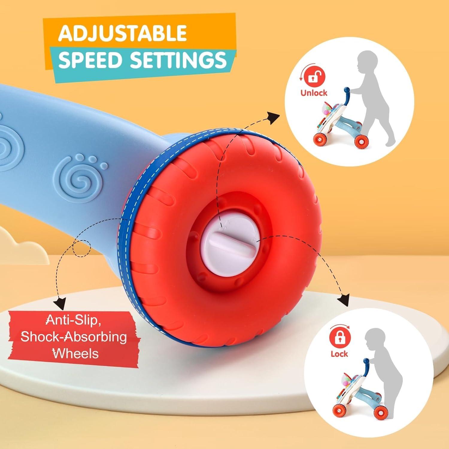 Andador 3 en 1 para Bebés N6038 con Mesa de Juego