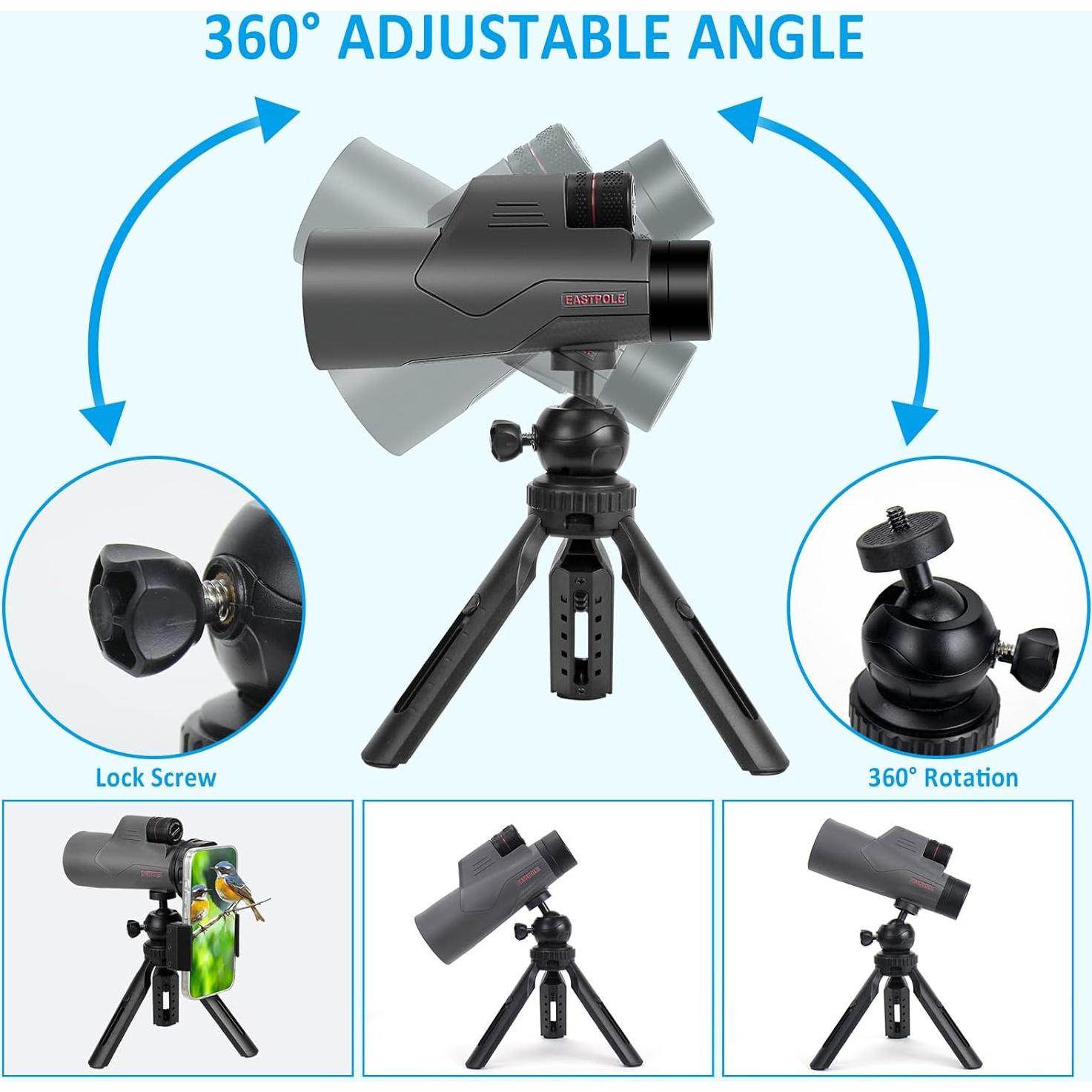 Monocular 12x56 Celticbird con Adaptador para Smartphone