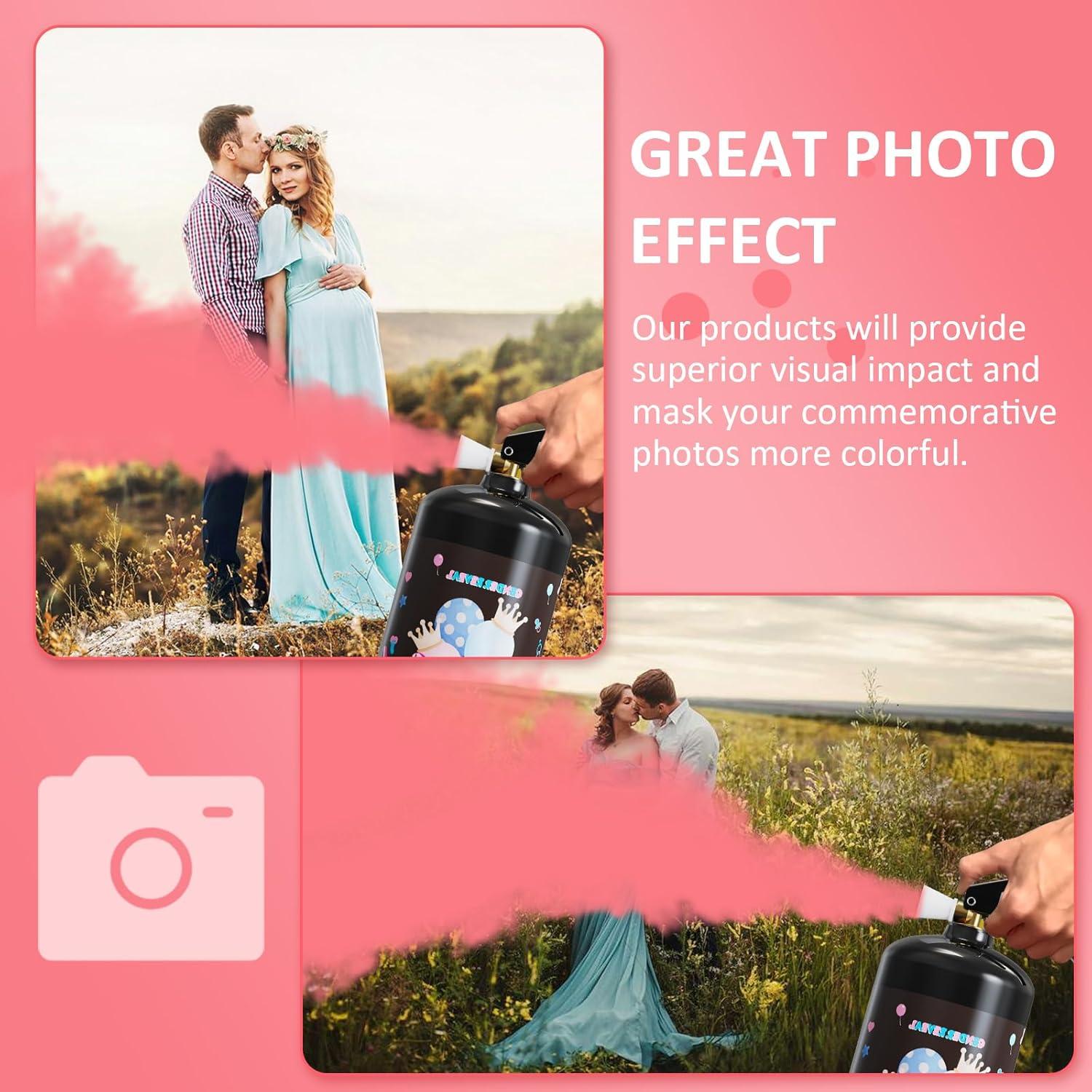 Extintor Revelación de Género Rosa - Lanzador de Polvo 0.73kg