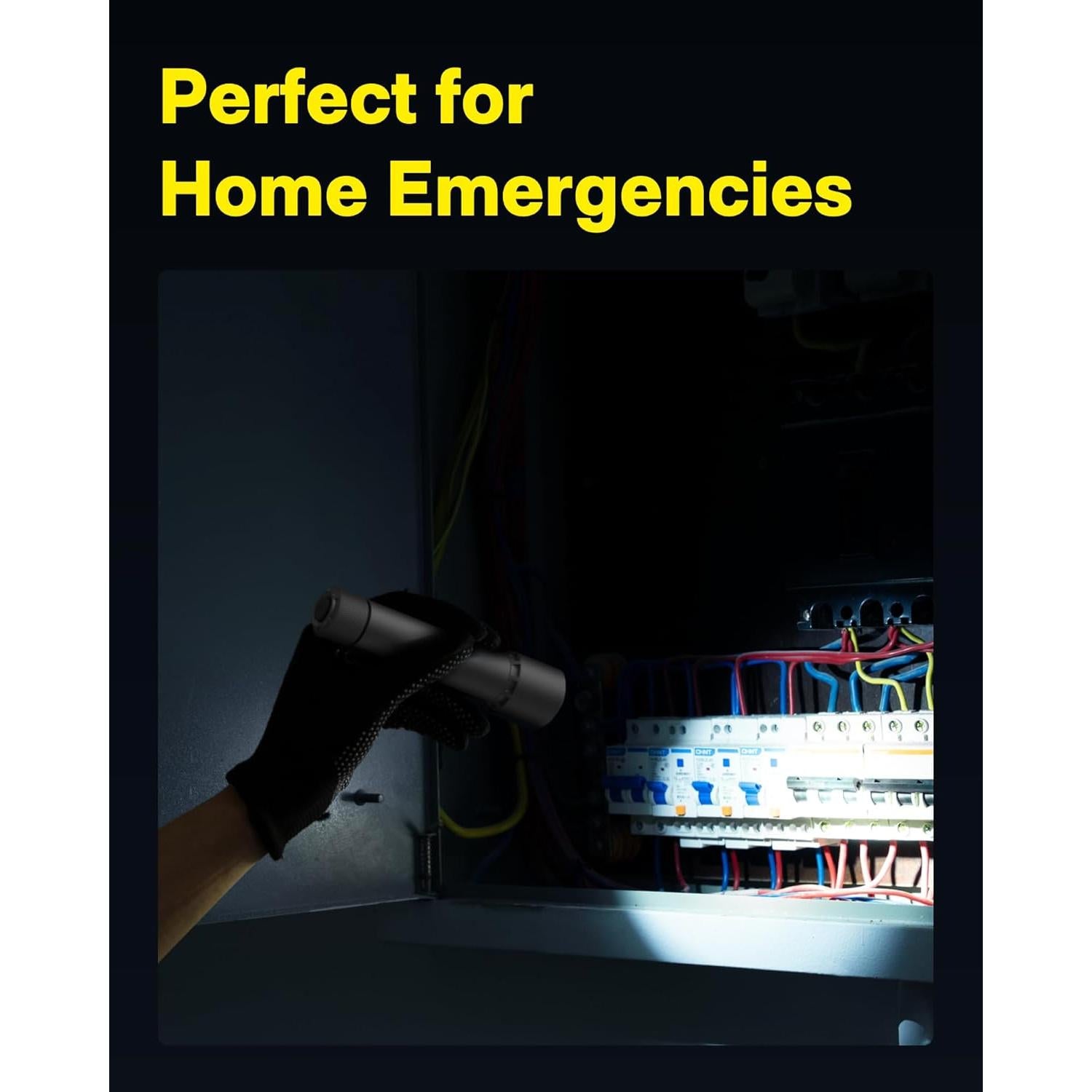 Linterna LED HOTO Táctica Recargable IP68 2300lm 5 Modos