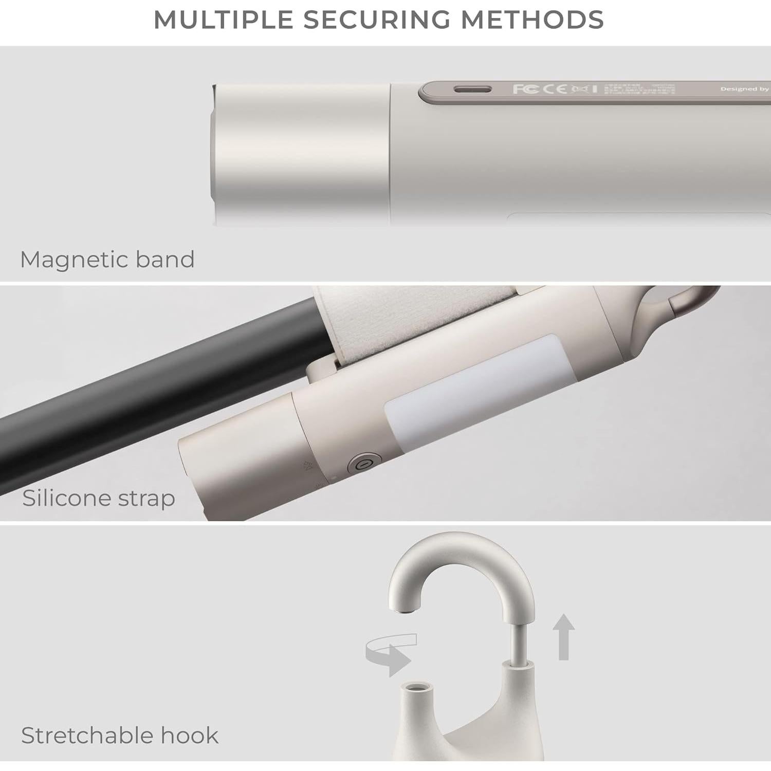 Linterna Recargable HOTO LED 1000 Lúmenes USB-C 65h