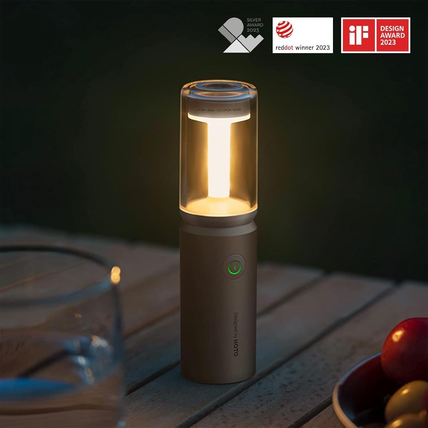 Linterna de Camping HOTO Recargable 3200mAh IP66 LED