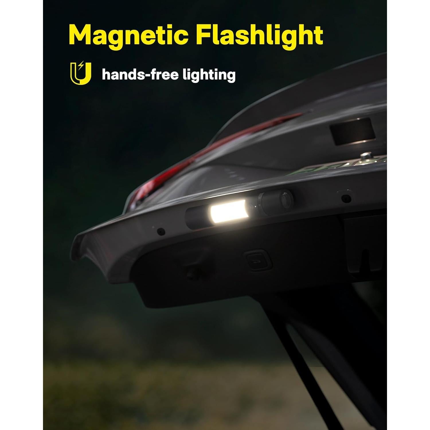 Linterna de Emergencia HOTO 1000 Lúmenes Recargable con Cortador