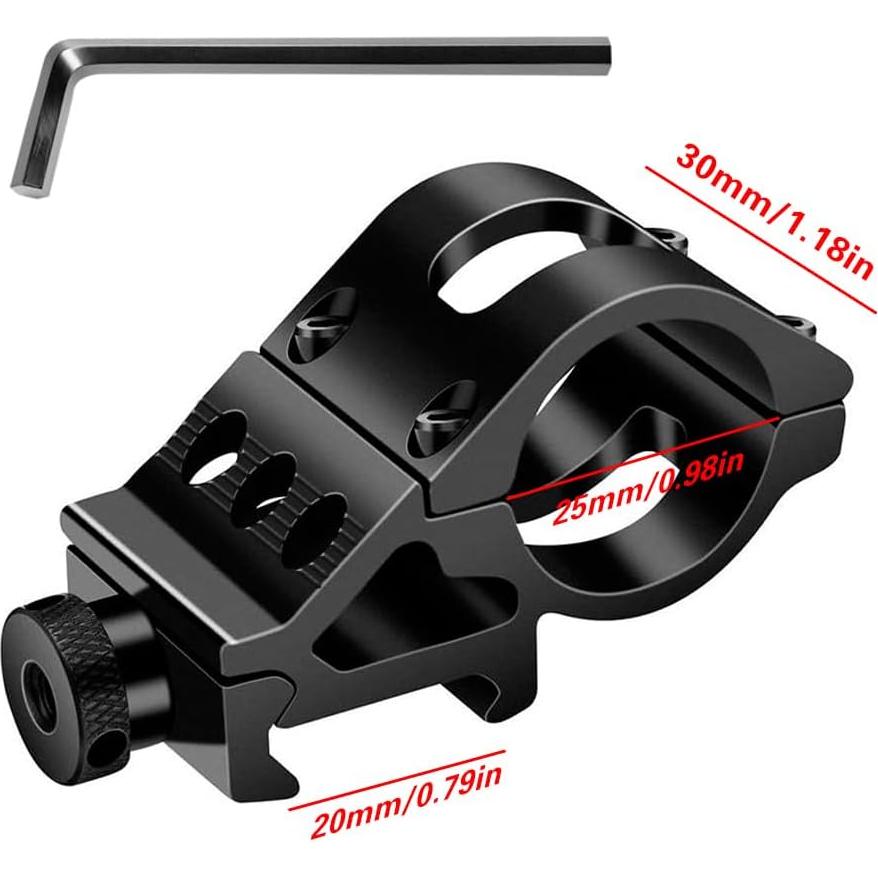 Linterna táctica recargable USB C HaixnFire 6000 lúmenes