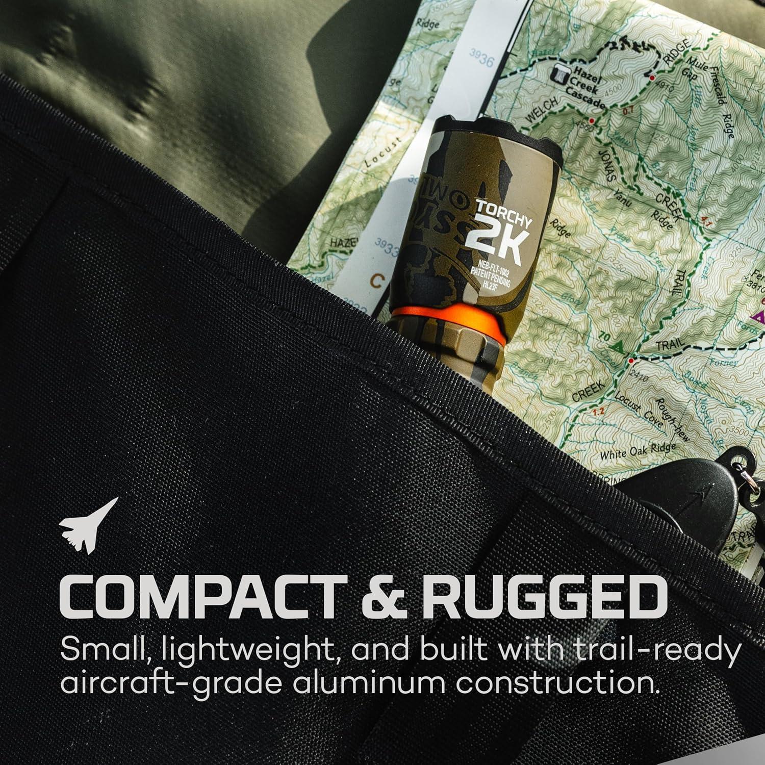 Linterna LED NEBO Torchy 2K 2000 Lúmenes Recargable