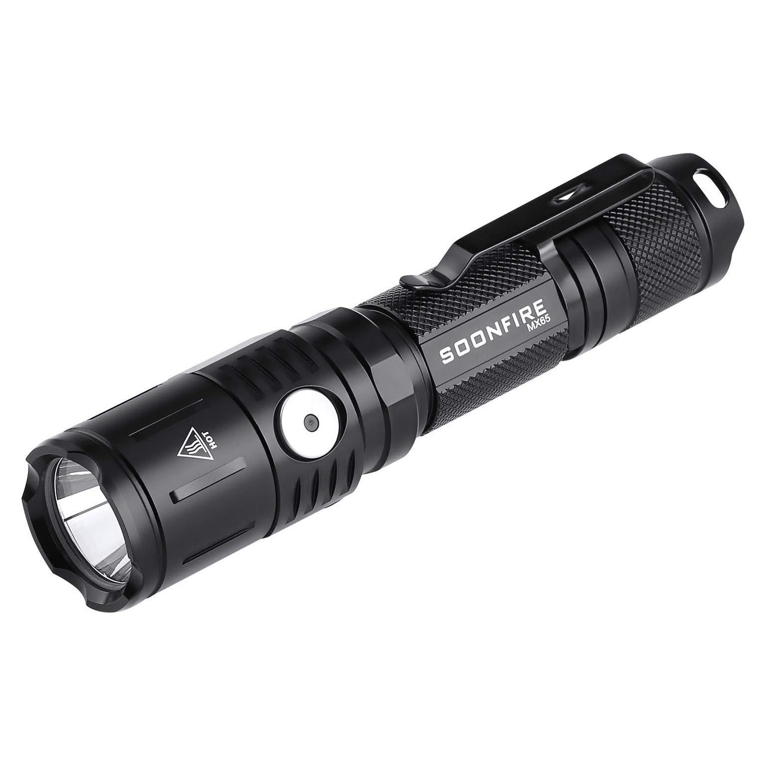 Linterna Táctica Soonfire MX65 1060 Lúmenes Recargable