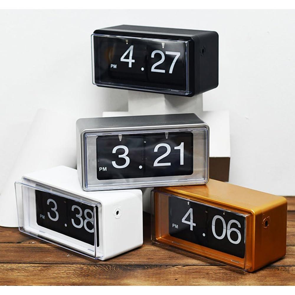 Reloj de Mesa Digital BHning Retro Blanco 19.99 cm