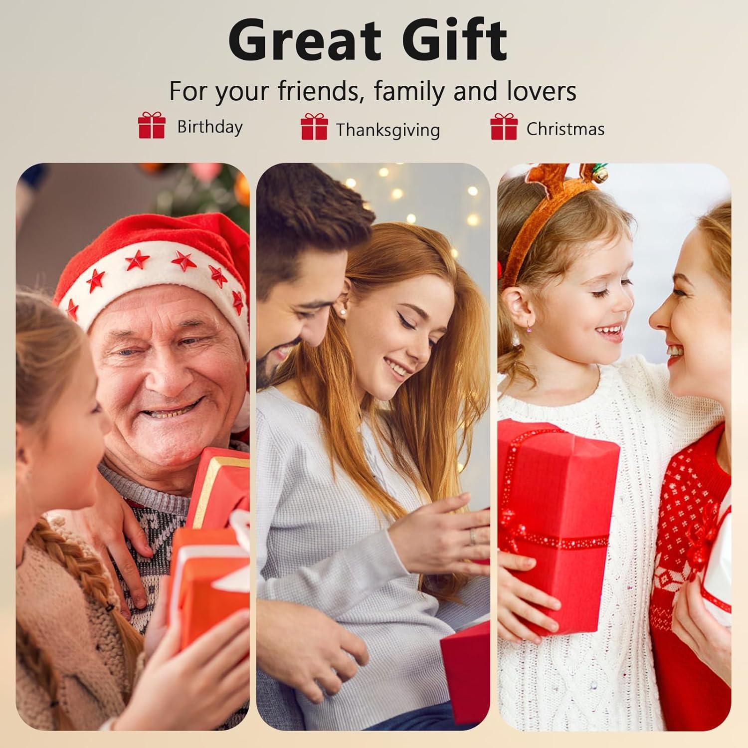 Reloj de Mesa Digital FOSA Retro Mecánico Negro 14.22 cm