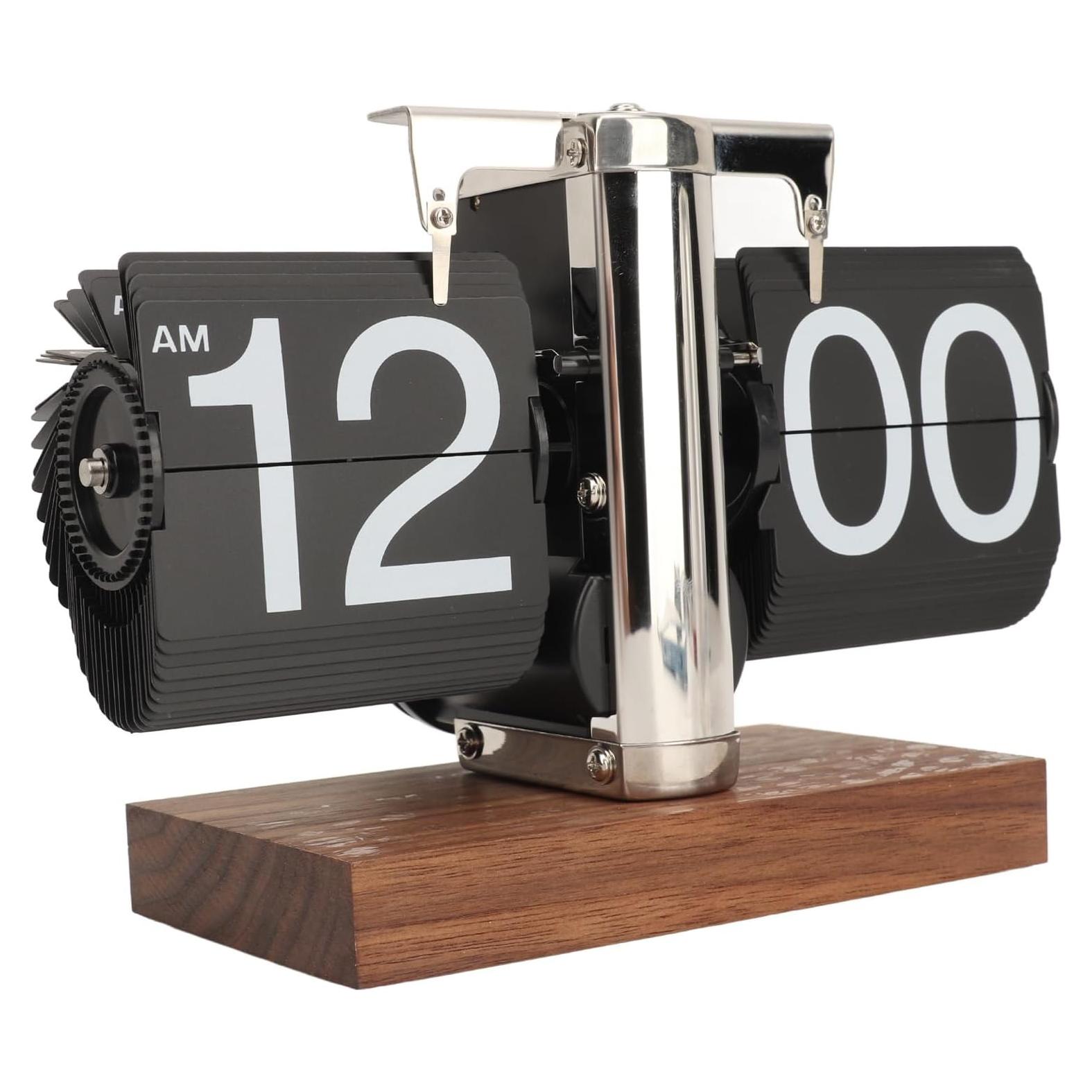 Reloj Digital Plegable Banapoy Retro Acero Inoxidable Negro